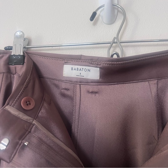 Aritzia Babaton Refined Satin Cargo Pants - Picture 8 of 8